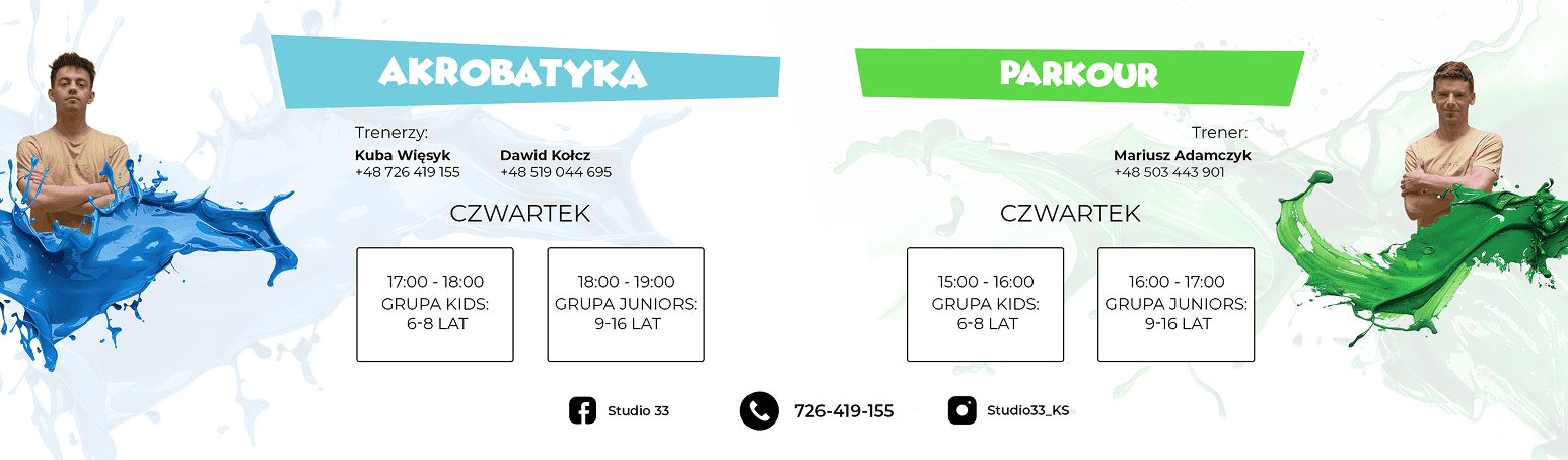 Grafic zajęć - Modlińska 102, 05-11