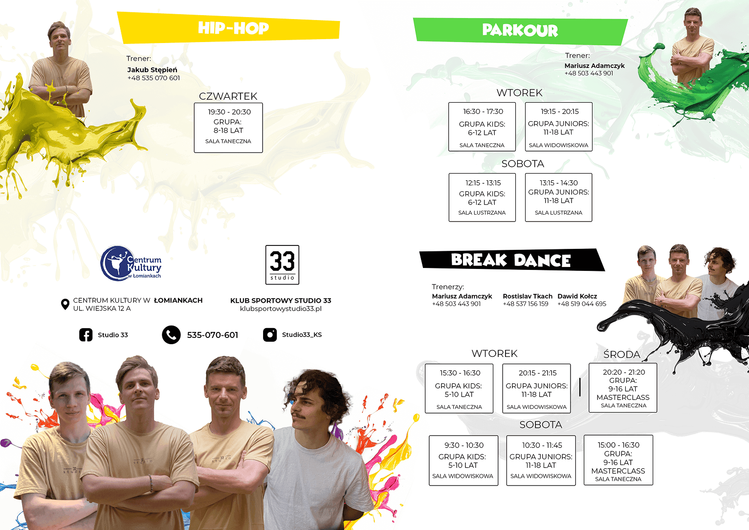 Łomianki - schedule 2